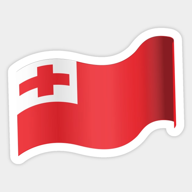 Tonga Sticker by traditionation